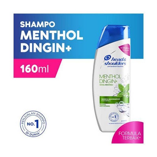 Head & shoulders Shampoo Menthol Dingin 160ml